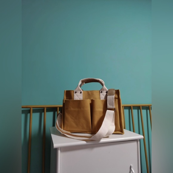 This Canvas Bag is perfect for School, daily, beach, business. - Picture 2 of 16